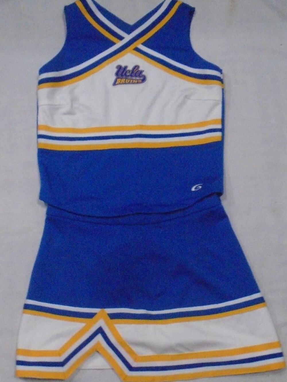 GTM UCLA Bruins College NCAA Cheerleading Cheer Outfit Uniform Size Large Adult